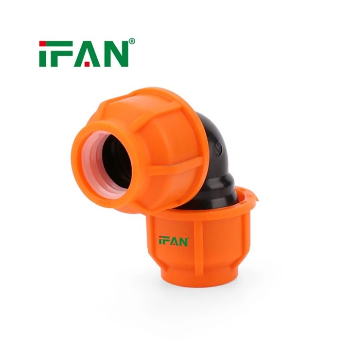 Professional PP Compression Fittings For HDPE Pipe Connections suppliers